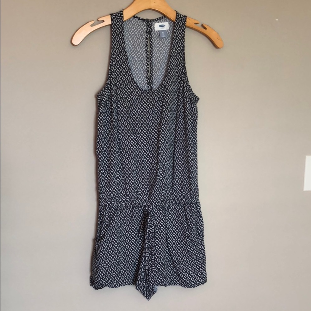 Old Navy patterned romper